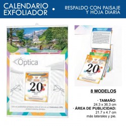 Calendario exfoliador con...